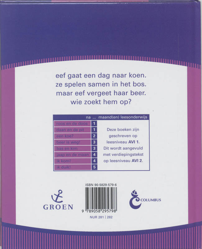 Beer is weg ! achterkant