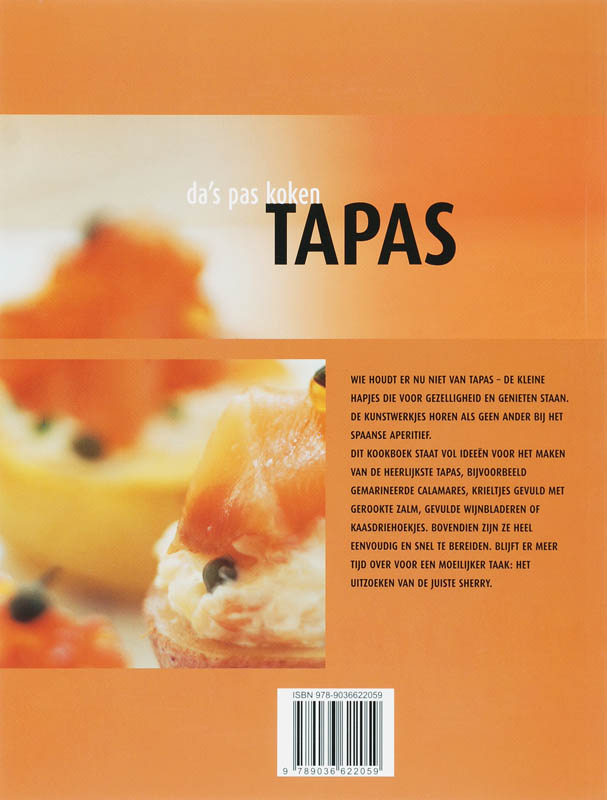 Tapas / Tapas / Da's pas koken achterkant