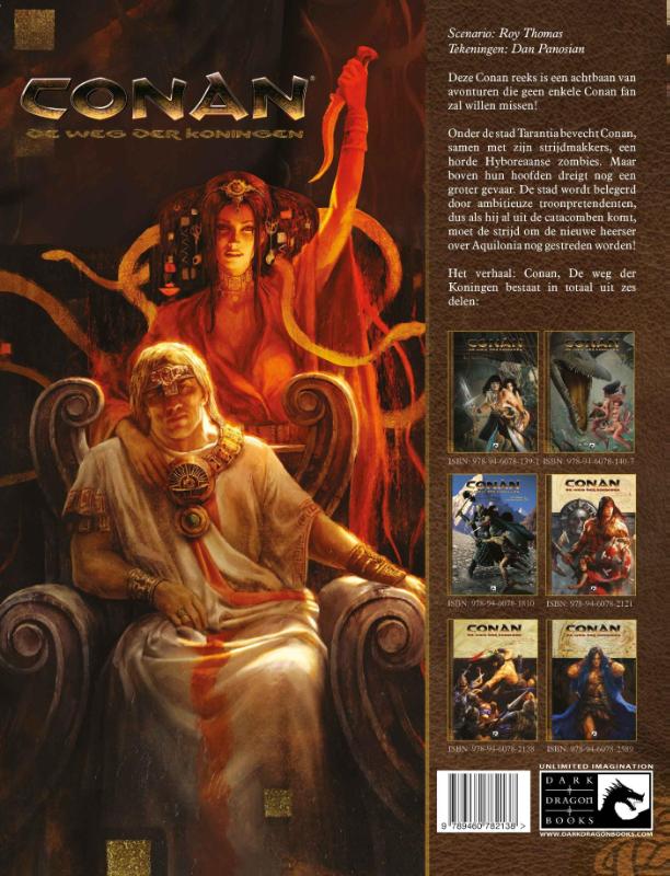 Conan weg der koningen / Conan / 5 achterkant
