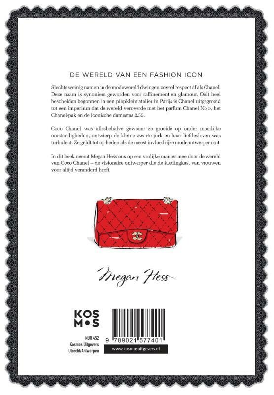 Coco Chanel achterkant