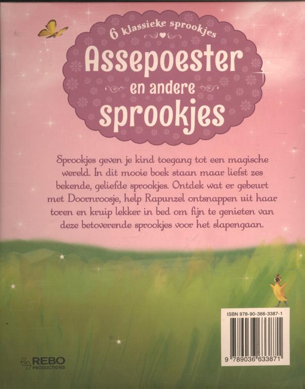 Assepoester en andere sprookjes achterkant