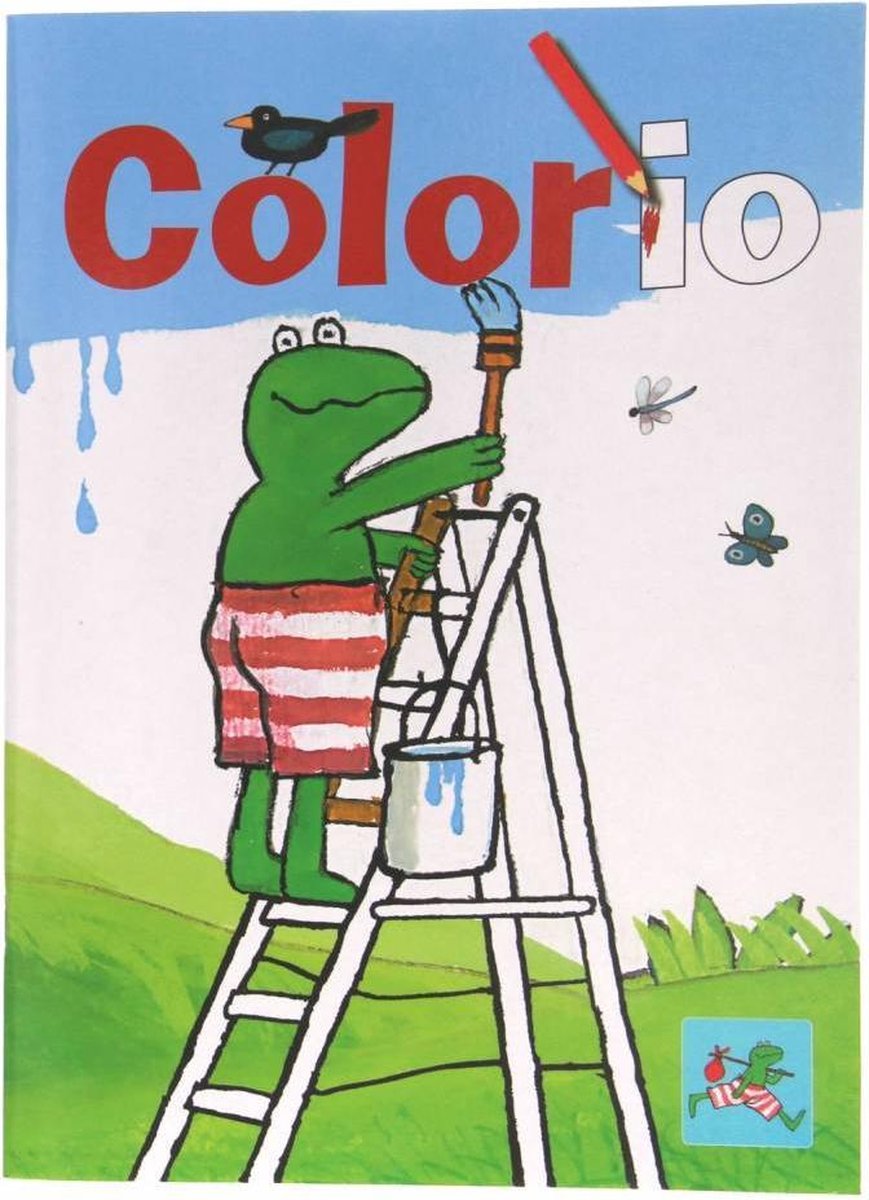 Kleurboek - Kikker - Colorio