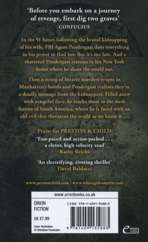 Two Graves / Pendergast / 12 achterkant