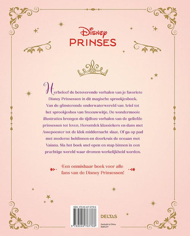 Het magische Prinsessen sprookjesboek / Disney Prinses achterkant