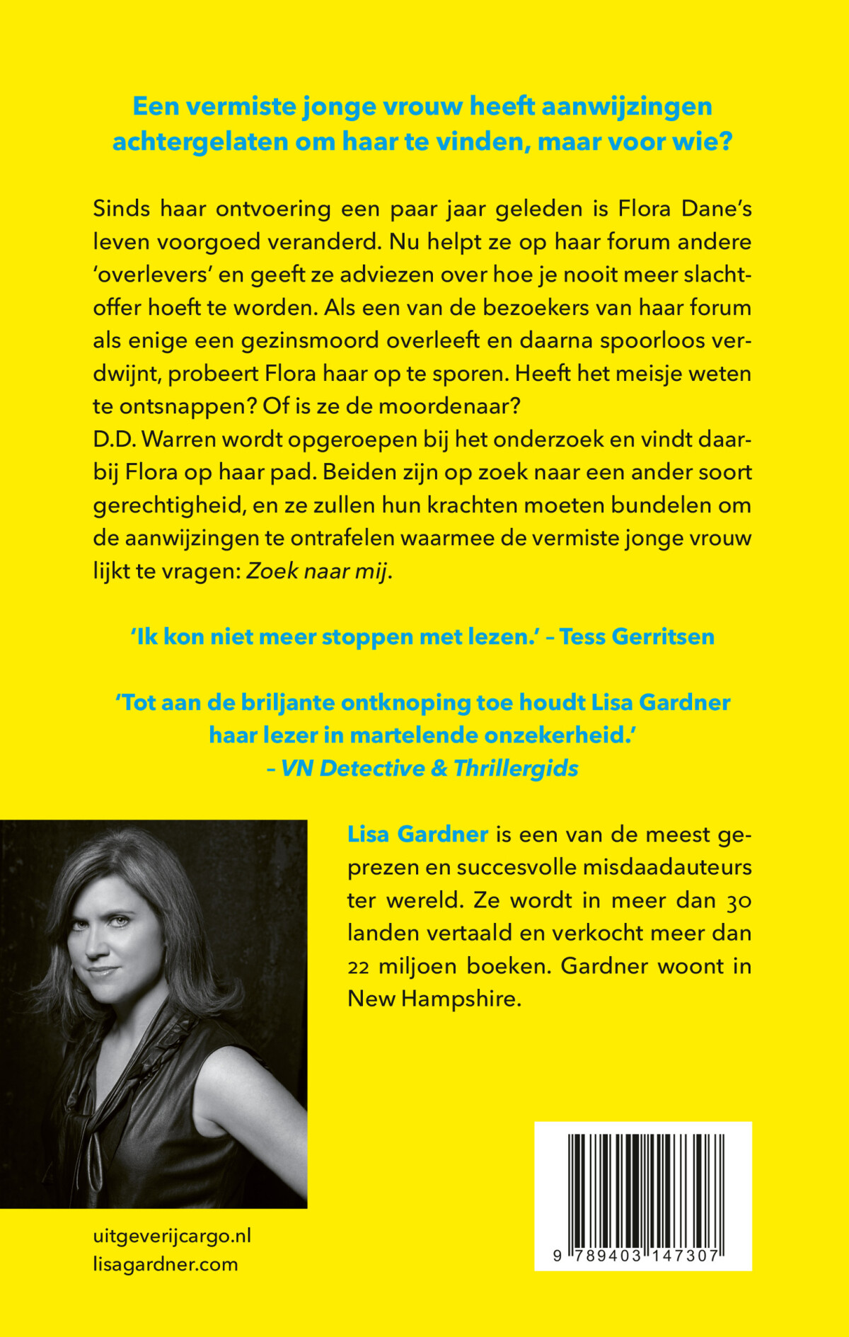 Zoek naar mij / D.D. Warren / 7 Zoek naar mij / D.D. Warren / 7 achterkant