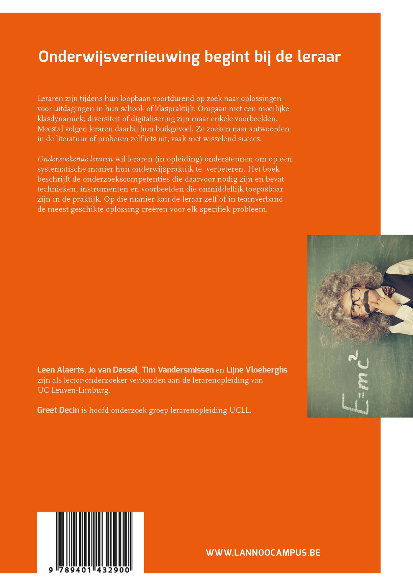 Onderzoekende leraren achterkant