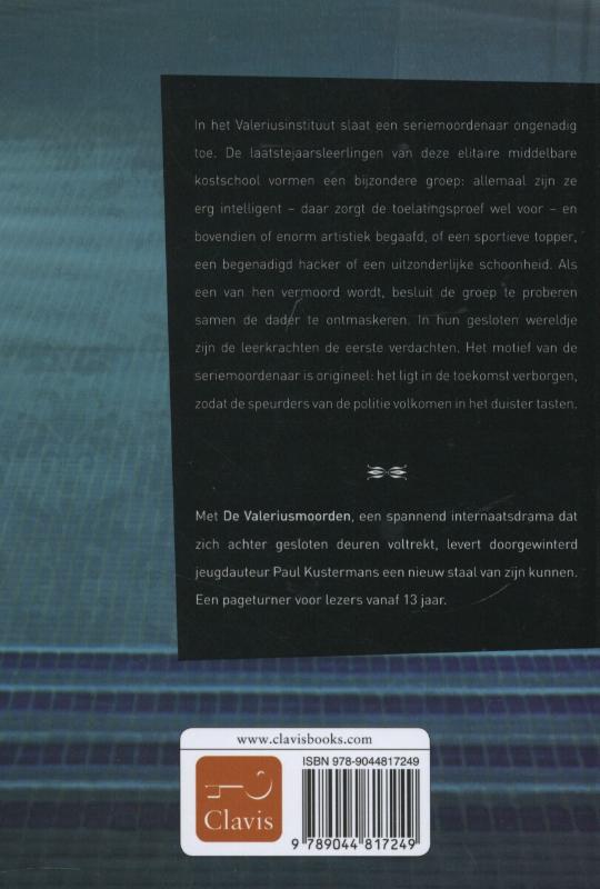 De Valeriusmoorden achterkant