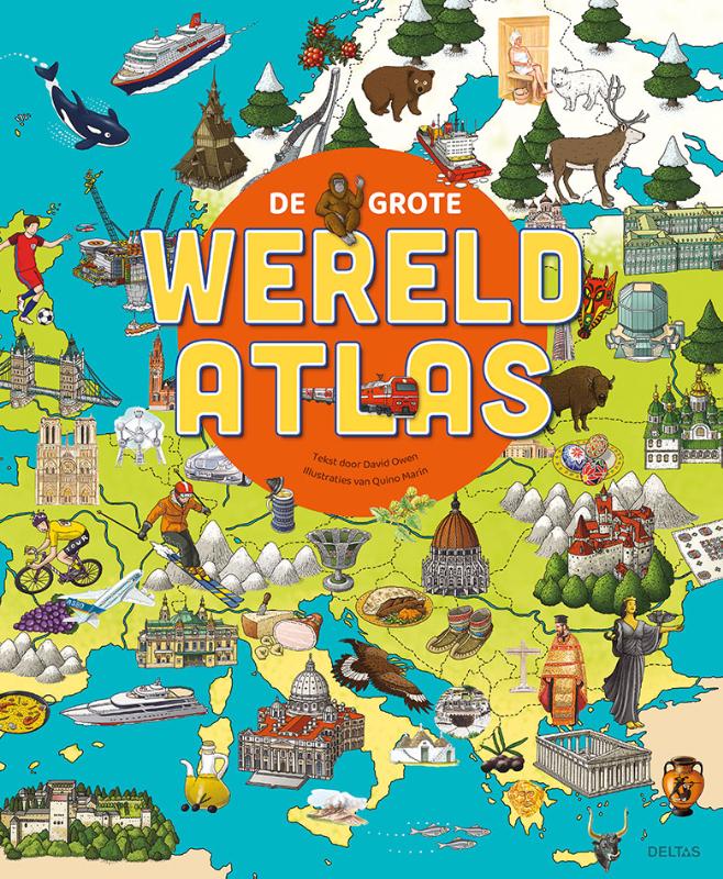 De grote wereldatlas - atlas voor kinderen