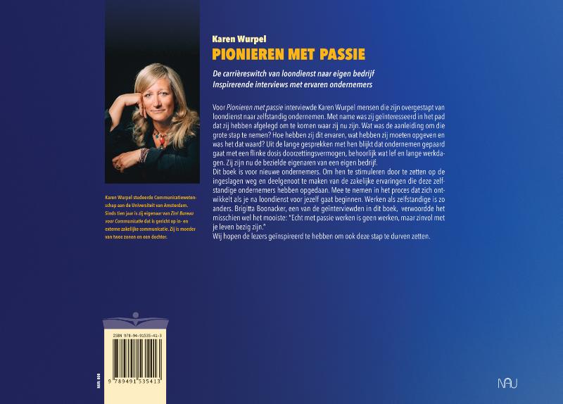Pionieren met passie achterkant