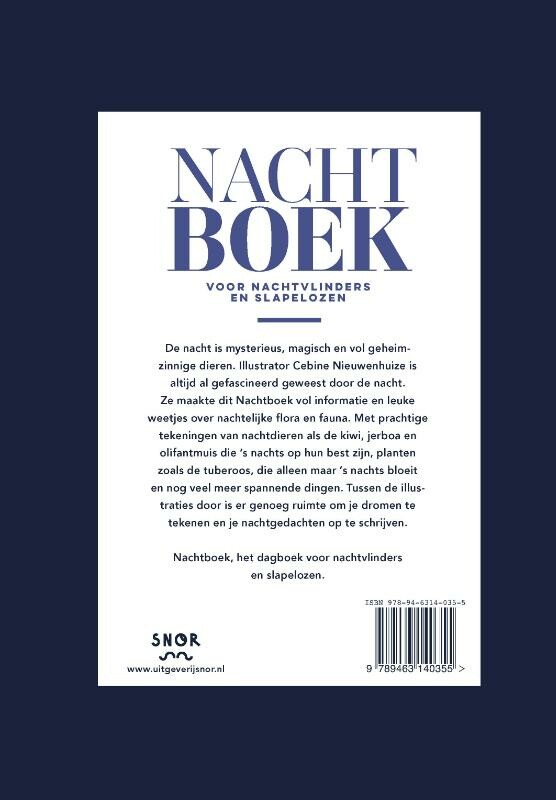 Nachtboek achterkant