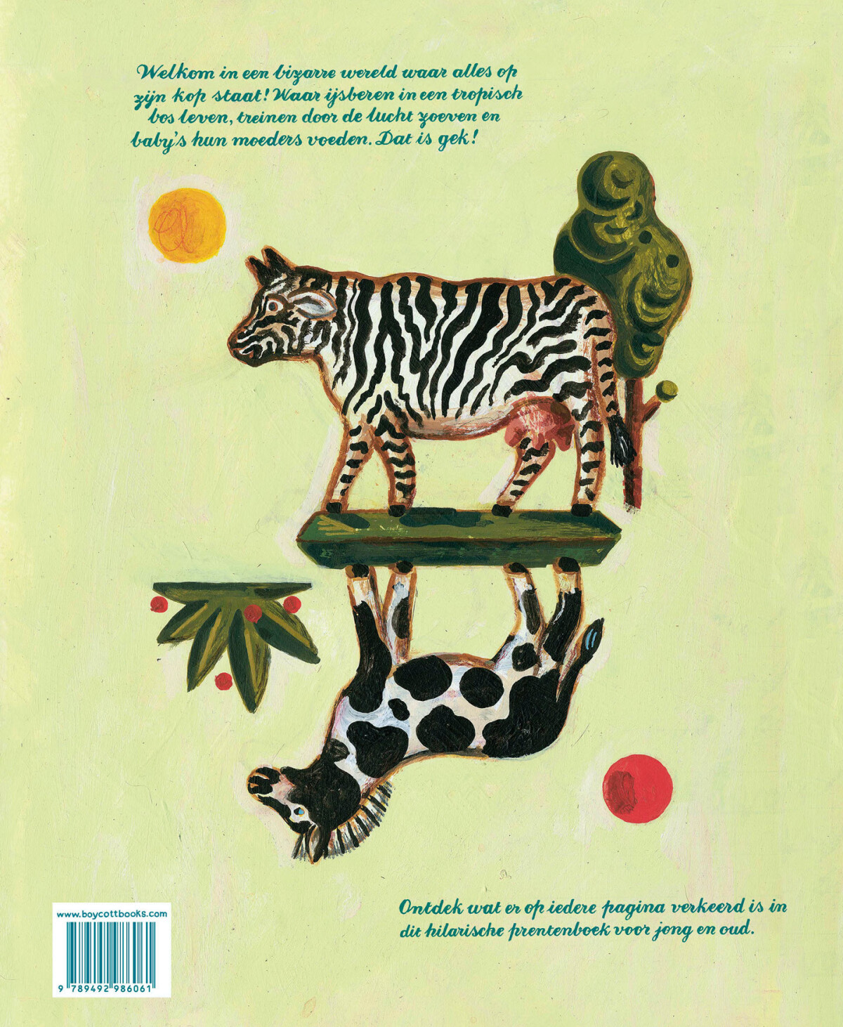 De omgekeerde wereld achterkant