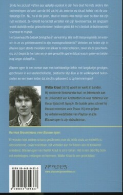 Blauwe ogen achterkant