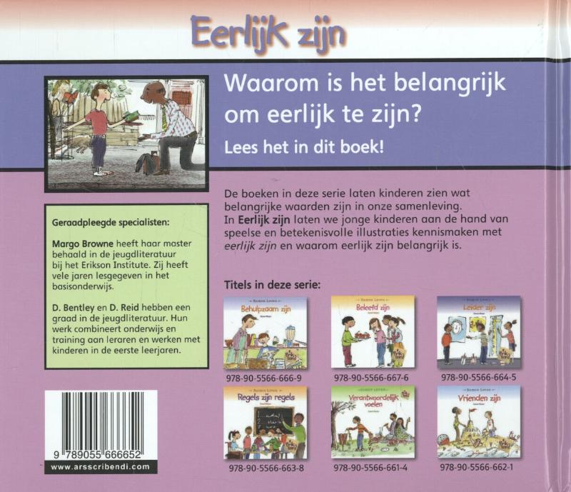 Eerlijk zijn / Samen leven Eerlijk zijn / Samen leven achterkant