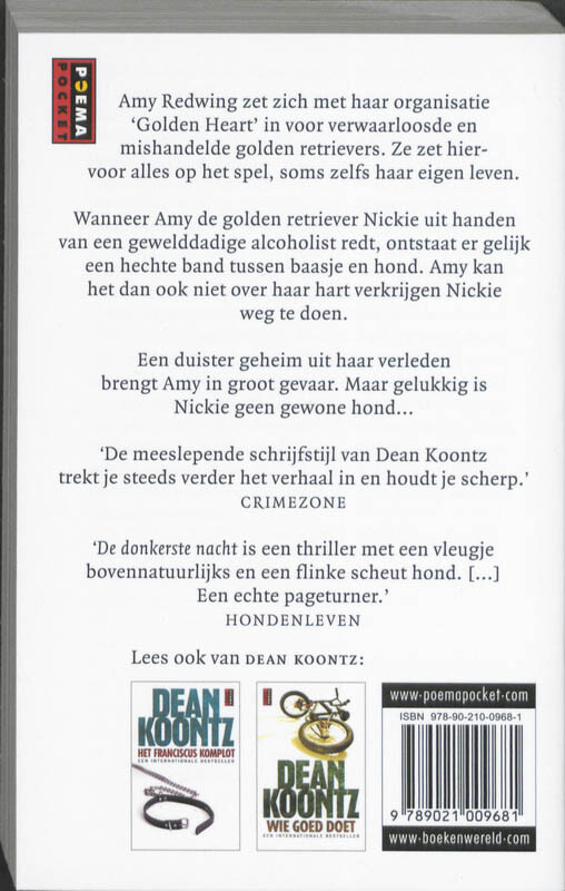 De donkerste nacht achterkant