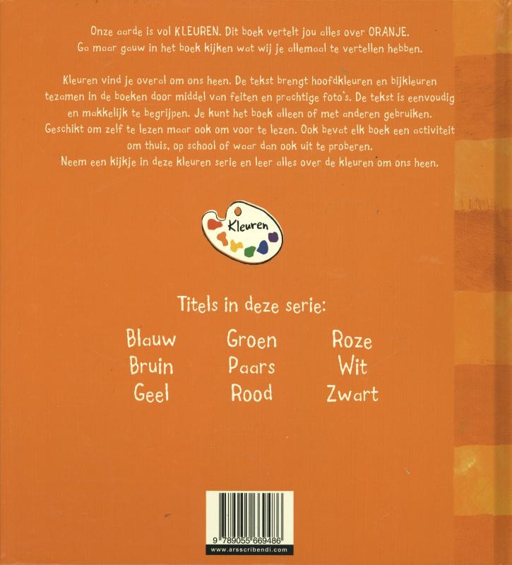 Kleuren - Oranje achterkant