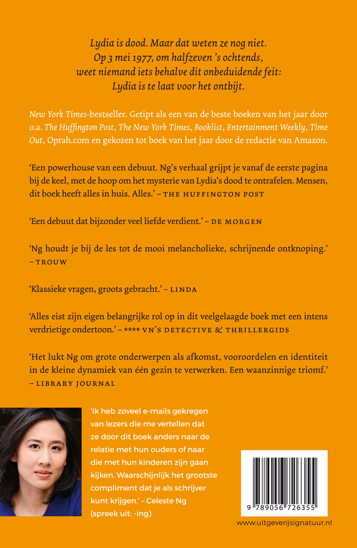 Wat ik nooit eerder heb gezegd achterkant