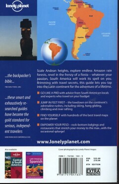 SOUTH AMERICA ON A SHOESTRING 9E     ING achterkant