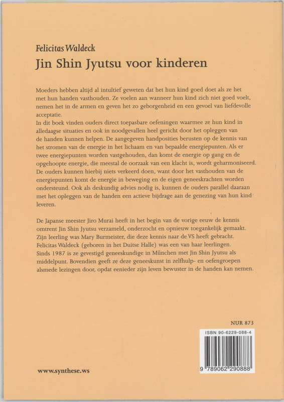 Jin Shin Jyutsu voor kinderen achterkant