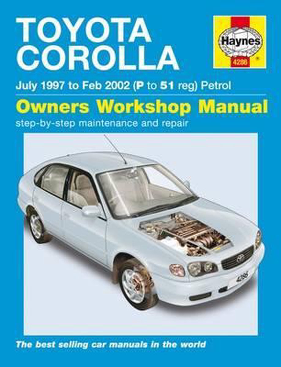 Toyota Corolla Petrol (July 97 - Feb 02) P To 51