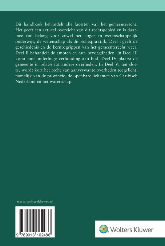 Gemeenterecht achterkant