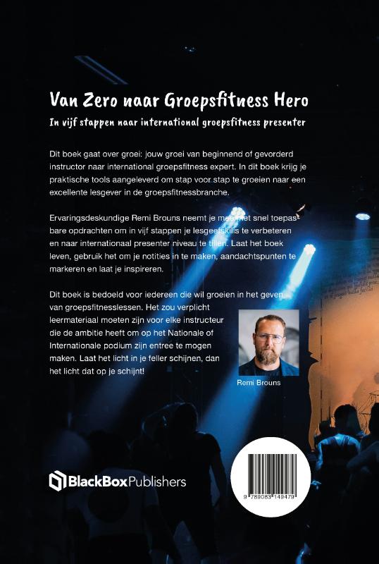 Van Zero naar Groepsfitness Hero achterkant