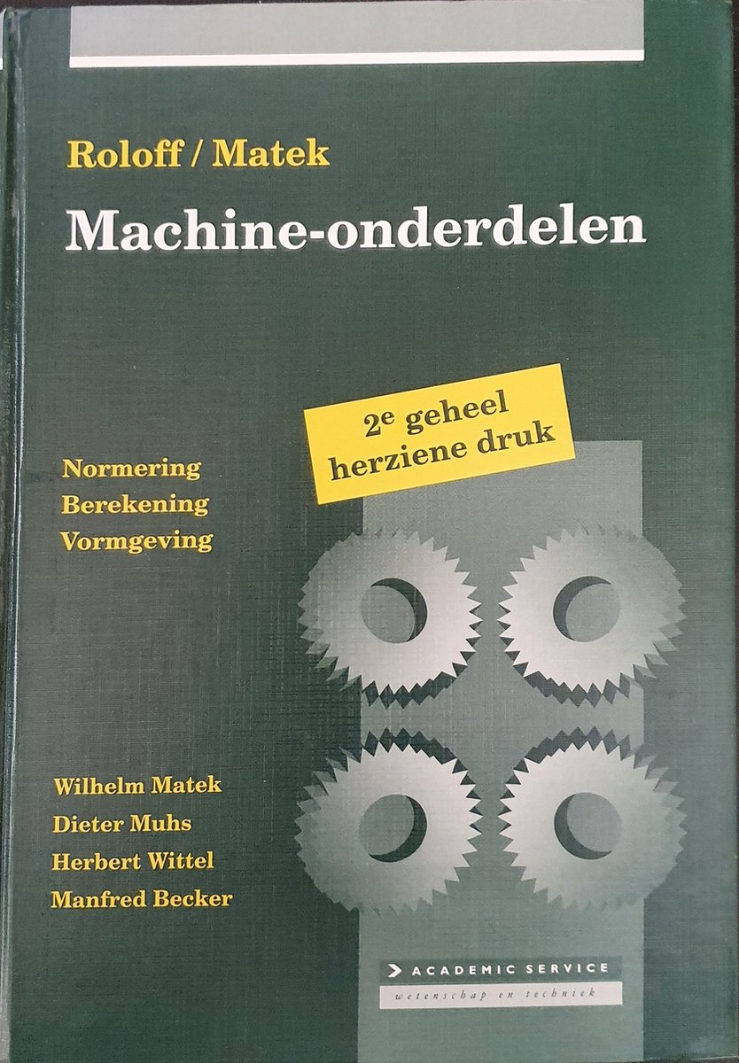 Roloff /Matek machine-onderdelen