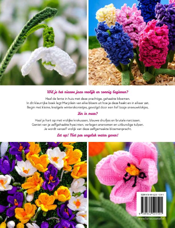 Bloemen haken achterkant