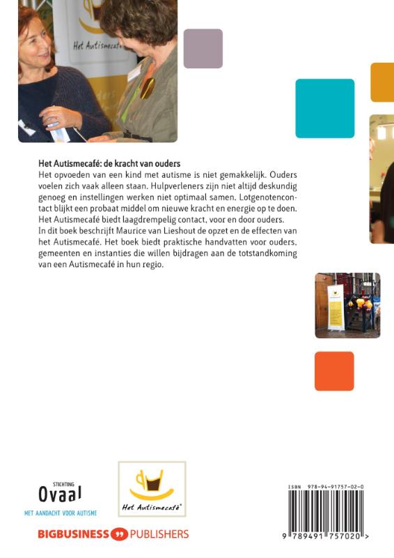 Het autismecafe achterkant