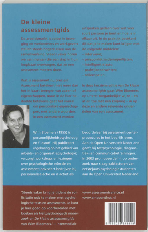 De kleine assessmentgids De kleine assessmentgids achterkant