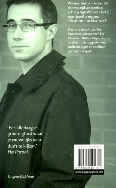 Misschien maar beter ook achterkant