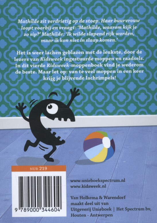 Kidsweek moppenboek / Kidsweek / 4 Kidsweek moppenboek / Kidsweek / 4 achterkant