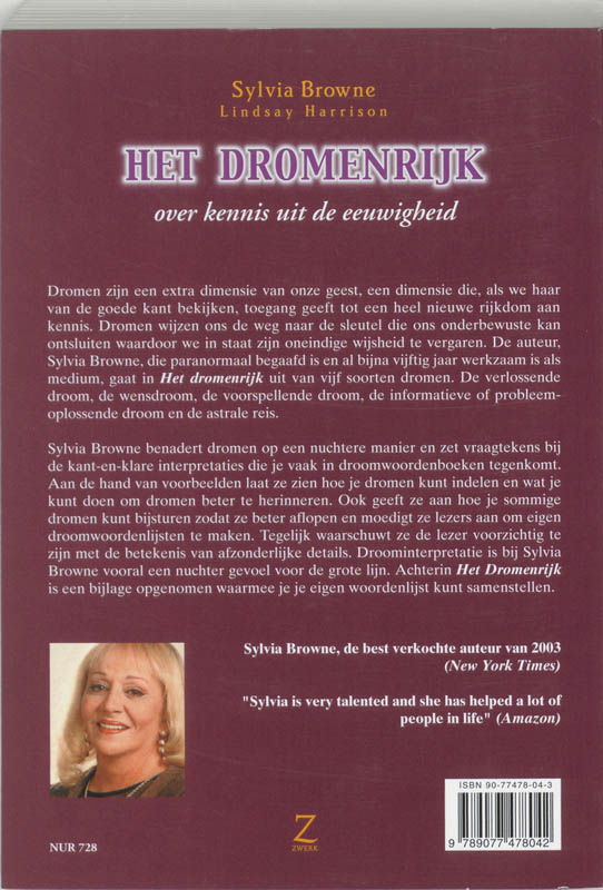 Het Dromenrijk Het Dromenrijk achterkant