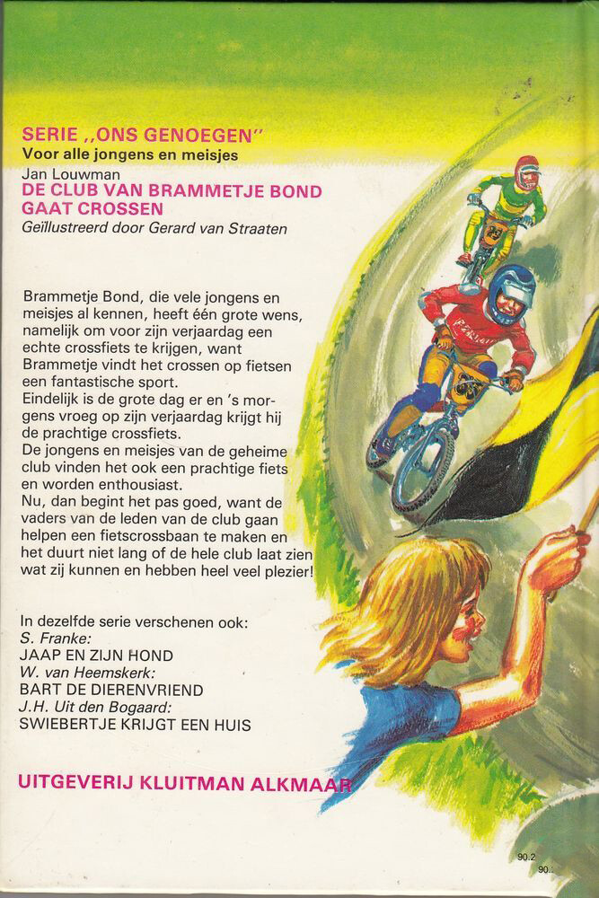 De club van Brammetje Bond gaat crossen / Ons genoegen / 13 achterkant