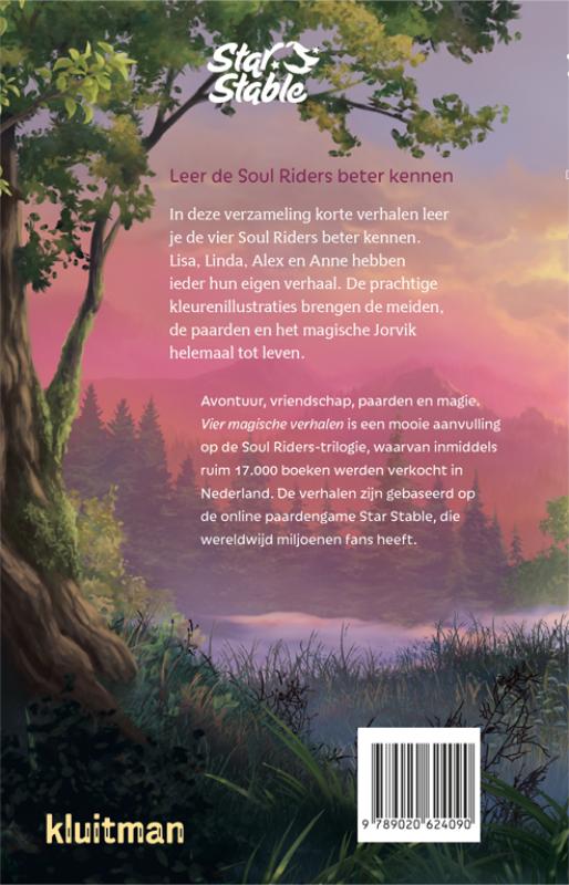 Soul riders / Vier magische verhalen / Star Stable Soul riders / Vier magische verhalen / Star Stable achterkant