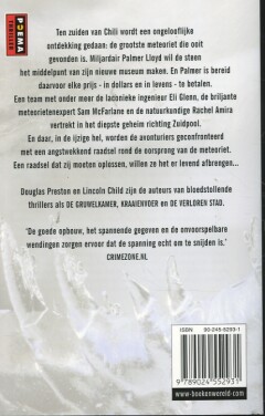 IJsgrens / Poema thriller achterkant