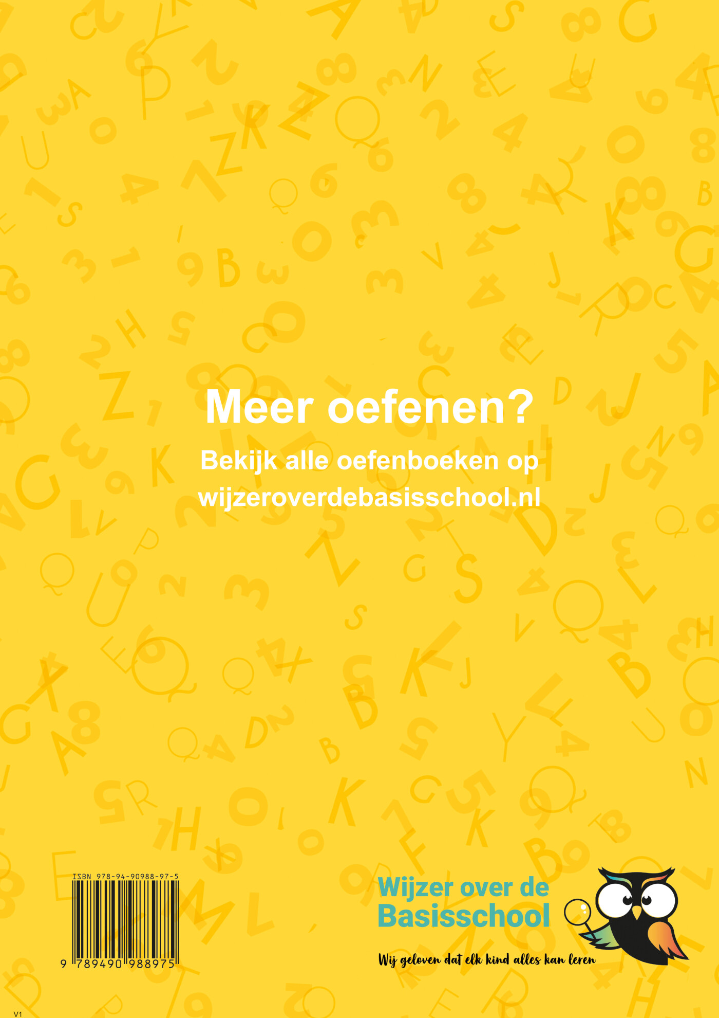 CITO/IEP-toets / Midden Groep 7 (M7) / Oefenboek / wijzeroverdebasisschool.nl achterkant