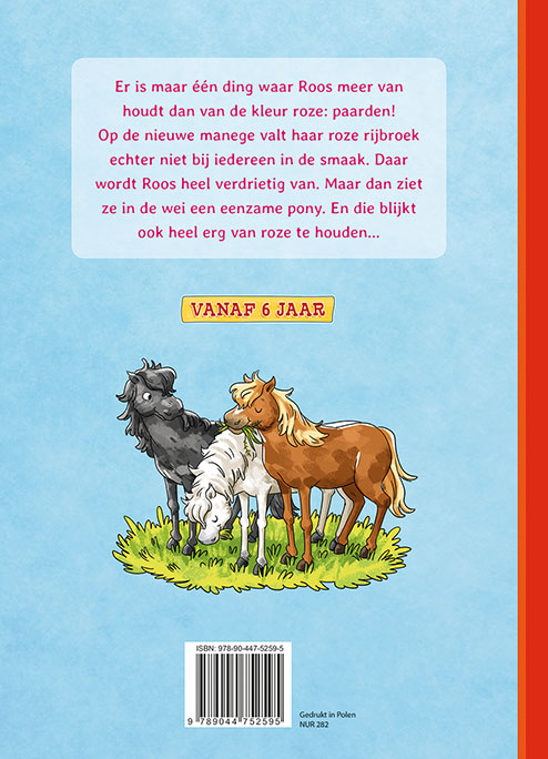 Dol op lezen! De pony van Roos achterkant