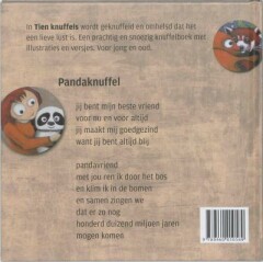 Tien knuffels achterkant