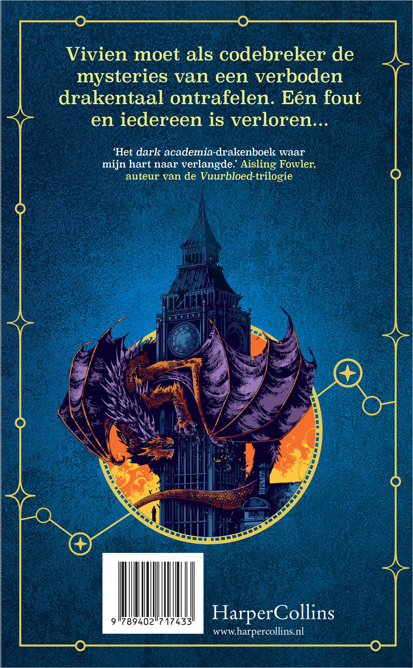 A language of dragons achterkant
