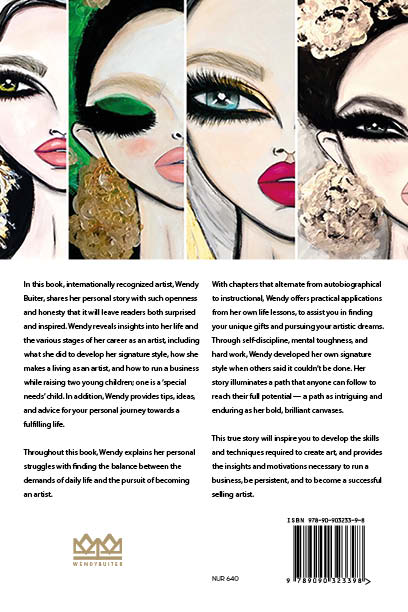 Becoming a successful selling artist achterkant
