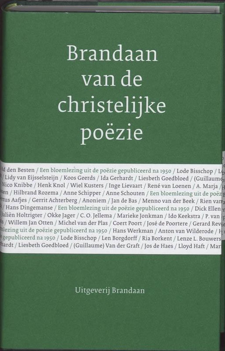 Brandaan van de christelijke poëzie