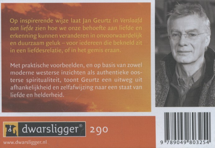 Verslaafd aan liefde / Dwarsligger / 290 achterkant