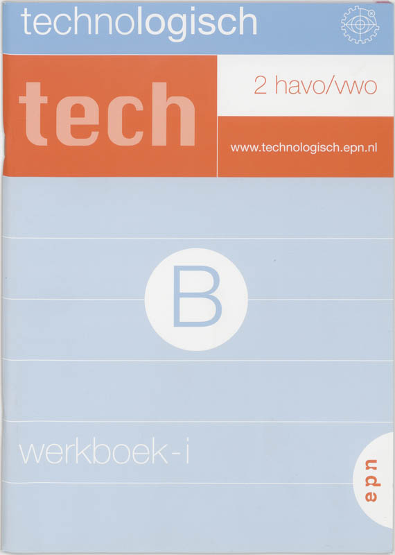 boekenbalie_9789011081239_cover Technologisch 2 Havo/vwo B Werkboek-i