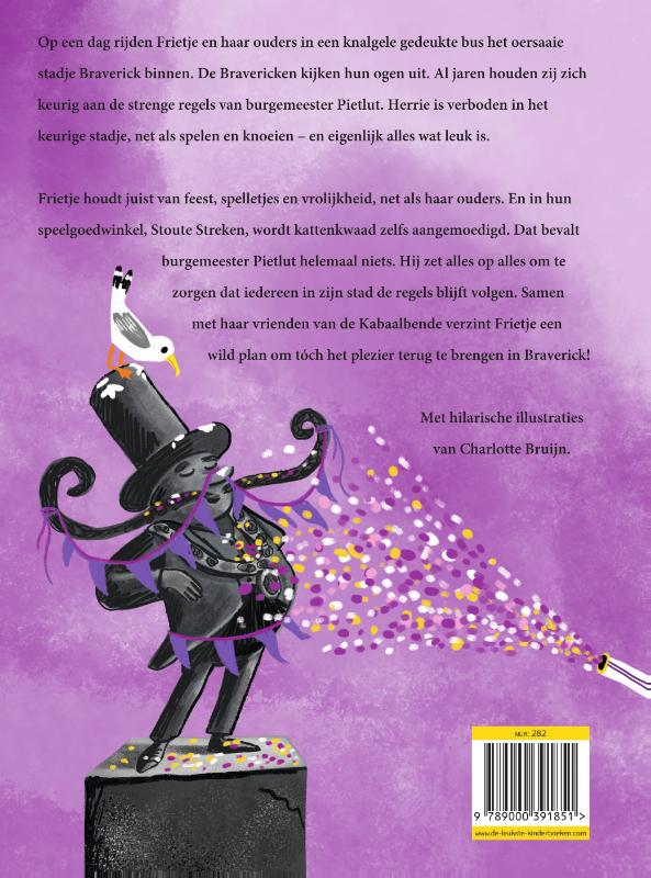 Stoute streken / De Kabaalbende / 1 achterkant