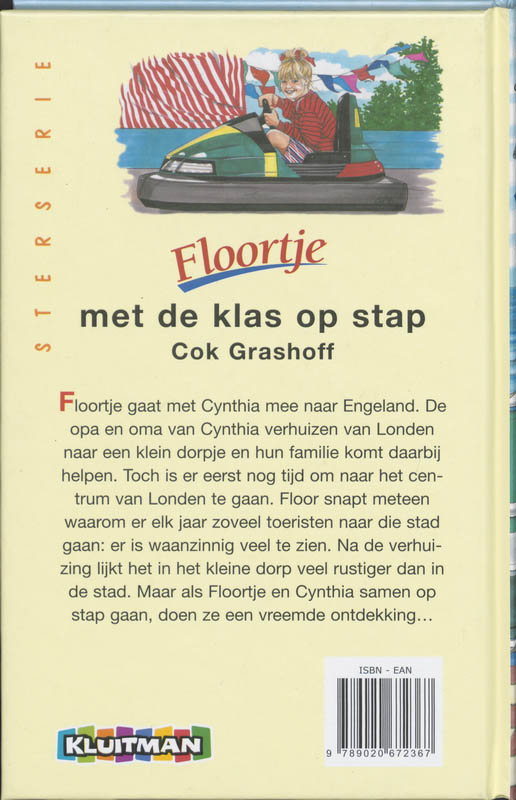 Floortje met de klas op stap achterkant