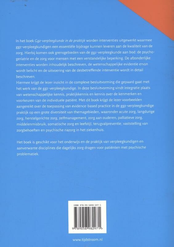 Ggz-verpleegkunde in de praktijk achterkant