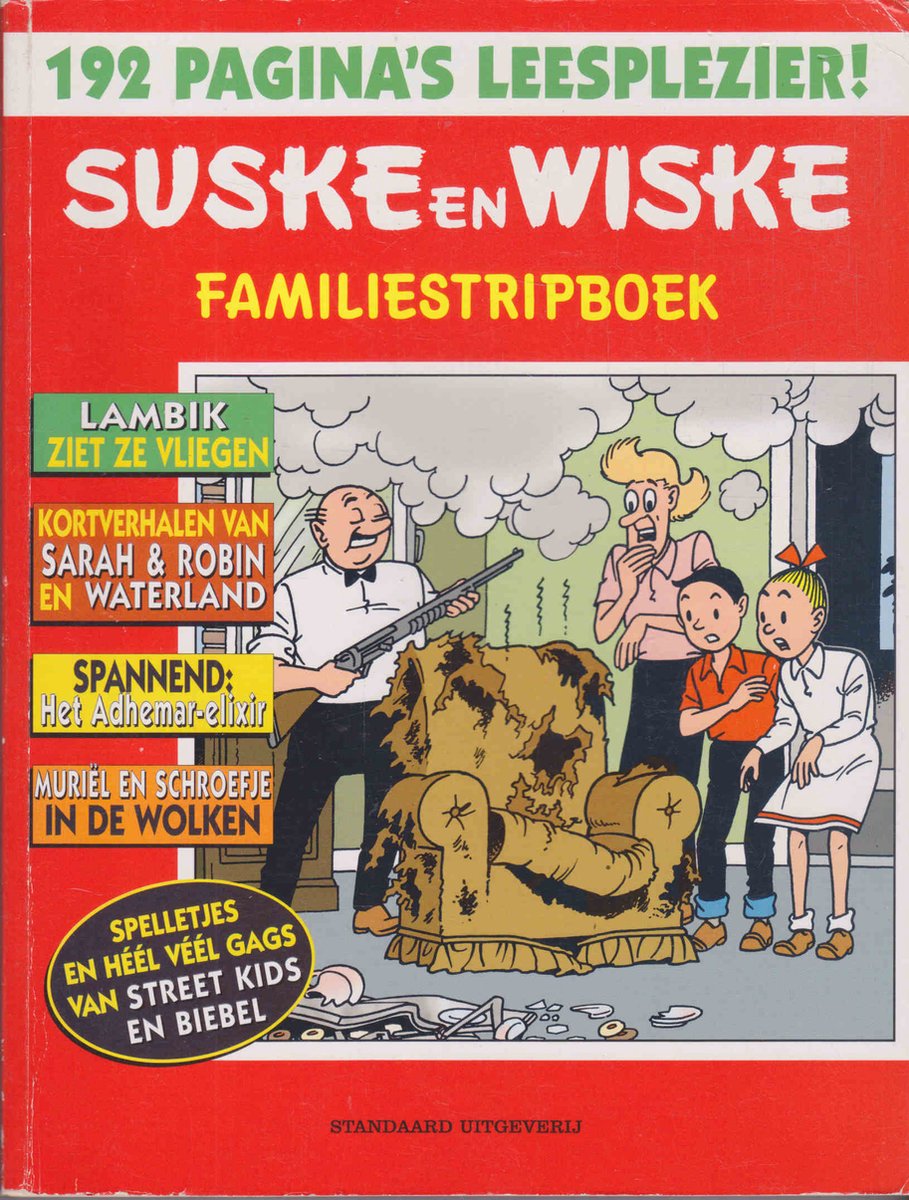 Suske en Wiske - Familiestripboek vakantieboek 2000 met spelletjes en stripverhalen
