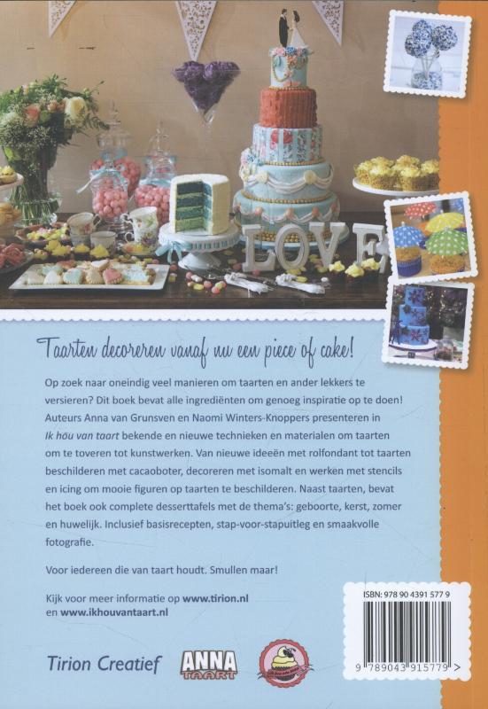 Ik hou van taart Ik hou van taart achterkant