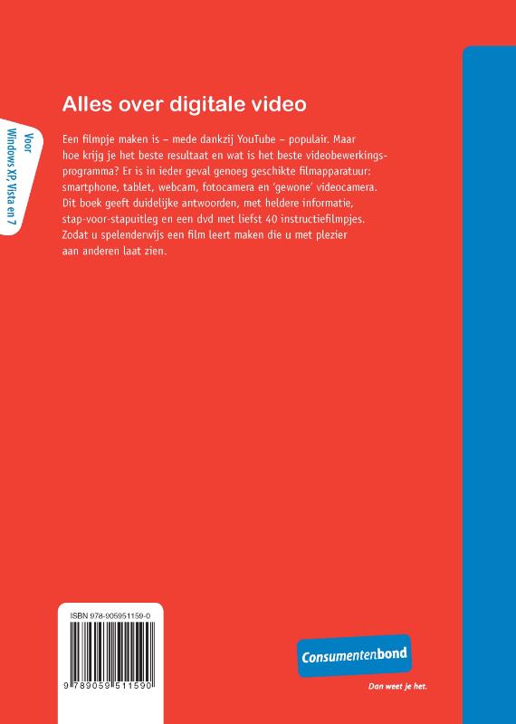 Alles over digitale video / PC handboek Alles over digitale video / PC handboek achterkant