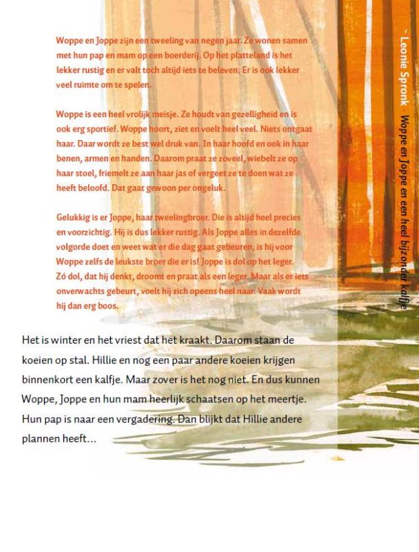 Woppe En Joppe En Een Heel Bijzonder Kalfje achterkant
